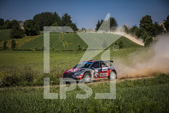 2021-06-19 - 28 during the 2021 Rally Poland, 1st round of the 2021 FIA European Rally Championship, from June 18 to 20, 2020 in Mikolajki, Poland - Photo Grégory Lenormand / DPPI - 2021 RALLY POLAND, 1ST ROUND OF THE 2021 FIA EUROPEAN RALLY CHAMPIONSHIP - RALLY - MOTORS