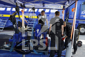 2021-06-20 - MICHELIN during the 2021 Rally Poland, 1st round of the 2021 FIA European Rally Championship, from June 18 to 20, 2020 in Mikolajki, Poland - Photo Grégory Lenormand / DPPI - 2021 RALLY POLAND, 1ST ROUND OF THE 2021 FIA EUROPEAN RALLY CHAMPIONSHIP - RALLY - MOTORS