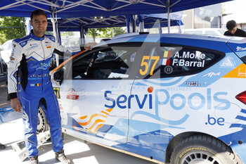 2021-06-20 - MOLLE Amaury (BEL), BARRAL Florian (FRA), Amaury MOLLE, Ford Fiesta, portrait during the 2021 Rally Poland, 1st round of the 2021 FIA European Rally Championship, from June 18 to 20, 2020 in Mikolajki, Poland - Photo Grégory Lenormand / DPPI - 2021 RALLY POLAND, 1ST ROUND OF THE 2021 FIA EUROPEAN RALLY CHAMPIONSHIP - RALLY - MOTORS