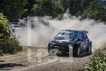 2021-06-20 - 50 CARTIER Victor (FRA), CRAEN Fabien (FRA), Victor CARTIER, Toyota Yaris, action during the 2021 Rally Poland, 1st round of the 2021 FIA European Rally Championship, from June 18 to 20, 2020 in Mikolajki, Poland - Photo Grégory Lenormand / DPPI - 2021 RALLY POLAND, 1ST ROUND OF THE 2021 FIA EUROPEAN RALLY CHAMPIONSHIP - RALLY - MOTORS