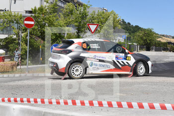 2021-06-26 - Ciato Sebastiano (ITA) - Budoia Andrea (ITA) #49 (Peugeot 208 GT Line Rally4) - 49° SAN MARINO RALLY 2021 - RALLY - MOTORS
