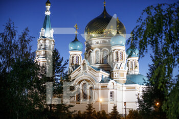2021-06-28 - The Dormition Cathedral during the Silk Way Rally 2021's Administrative and Technical scrutineering in Omsk, Russia from June 30 to July 1, 2021 - Photo Frédéric Le Floc'h / DPPI - SILK WAY RALLY 2021 - RALLY - MOTORS