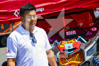 2021-06-29 - Enkhbat Orgil (mng), Team Mongolia Number One, BRP Can-Am Maverick, portrait during the Silk Way Rally 2021's Administrative and Technical scrutineering in Omsk, Russia from June 30 to July 1, 2021 - Photo Julien Delfosse / DPPI - SILK WAY RALLY 2021 - RALLY - MOTORS