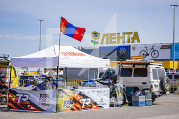 2021-06-29 - Purevdorj Murun (mng), KTM RFR 540, Ganzorig Temuujin (mng), KTM RFR 450 during the Silk Way Rally 2021's Administrative and Technical scrutineering in Omsk, Russia from June 30 to July 1, 2021 - Photo Julien Delfosse / DPPI - SILK WAY RALLY 2021 - RALLY - MOTORS