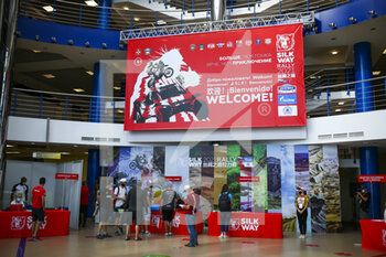 2021-06-30 - Omsk hall during the Silk Way Rally 2021's Administrative and Technical scrutineering in Omsk, Russia from June 30 to July 1, 2021 - Photo Julien Delfosse / DPPI - SILK WAY RALLY 2021 - RALLY - MOTORS