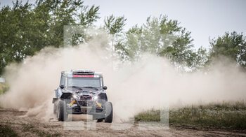 2021-06-30 - during the Silk Way Rally 2021's Administrative and Technical scrutineering in Omsk, Russia from June 30 to July 1, 2021 - Photo Frédéric Le Floc'h / DPPI - SILK WAY RALLY 2021 - RALLY - MOTORS