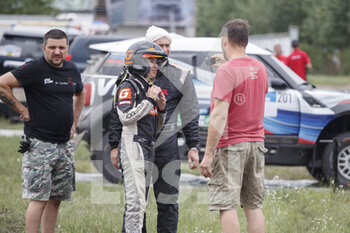 2021-06-30 - Zhadanova Ekaterina (rus), BRP Can-Am Maverick XRS, action portrait the Silk Way Rally 2021's Administrative and Technical scrutineering in Omsk, Russia from June 30 to July 1, 2021 - Photo Frédéric Le Floc'h / DPPI - SILK WAY RALLY 2021 - RALLY - MOTORS
