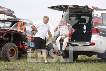 2021-06-30 - Krotov Denis (rus), MSK Rally Team, Mini John Cooper Works Rally, portrait during the Silk Way Rally 2021's Administrative and Technical scrutineering in Omsk, Russia from June 30 to July 1, 2021 - Photo Frédéric Le Floc'h / DPPI - SILK WAY RALLY 2021 - RALLY - MOTORS
