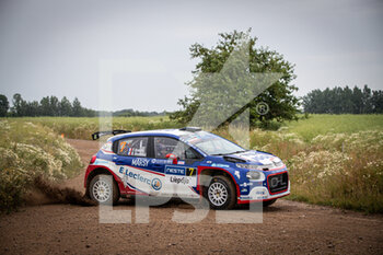 2021-07-01 - 07 BONATO Yoann (FRA) , BOULLOUD Benjamin (FRA), CHL SPORT AUTO, Citroen C3, action during the 2021 FIA ERC Rally Liepaja, 2nd round of the 2021 FIA European Rally Championship, from July 1 to 3, 2021 in in Liepaja, Latvia - Photo Alexandre Guillaumot / DPPI - 2021 FIA ERC RALLY LIEPAJA, 2ND ROUND OF THE 2021 FIA EUROPEAN RALLY CHAMPIONSHIP - RALLY - MOTORS