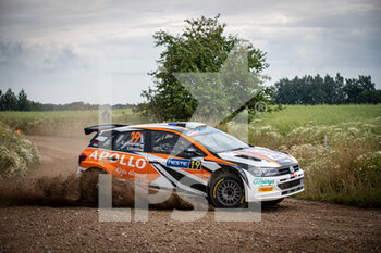 2021-07-01 - 19 LINNAMAE Georg (EST), KORSIA VLODYMYR (UKR), VW Polo GTI, action during the 2021 FIA ERC Rally Liepaja, 2nd round of the 2021 FIA European Rally Championship, from July 1 to 3, 2021 in in Liepaja, Latvia - Photo Alexandre Guillaumot / DPPI - 2021 FIA ERC RALLY LIEPAJA, 2ND ROUND OF THE 2021 FIA EUROPEAN RALLY CHAMPIONSHIP - RALLY - MOTORS