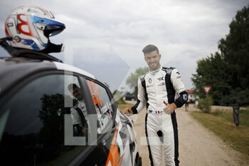 2021-07-01 - FRANCESCHI Jean-Baptiste (FRA), DUNAND Arnaud (FRA), TOKSPORT WRT, Renault Clio, portrait during the 2021 FIA ERC Rally Liepaja, 2nd round of the 2021 FIA European Rally Championship, from July 1 to 3, 2021 in in Liepaja, Latvia - Photo Grégory Lenormand / DPPI - 2021 FIA ERC RALLY LIEPAJA, 2ND ROUND OF THE 2021 FIA EUROPEAN RALLY CHAMPIONSHIP - RALLY - MOTORS