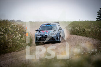 2021-07-01 - 35 CARTIER Victor (FRA), CRAEN Fabien (FRA), Victor CARTIER, Toyota Yaris, actionduring the 2021 FIA ERC Rally Liepaja, 2nd round of the 2021 FIA European Rally Championship, from July 1 to 3, 2021 in in Liepaja, Latvia - Photo Alexandre Guillaumot / DPPI - 2021 FIA ERC RALLY LIEPAJA, 2ND ROUND OF THE 2021 FIA EUROPEAN RALLY CHAMPIONSHIP - RALLY - MOTORS