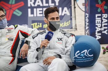 2021-07-01 - conference de presse press conference during the 2021 FIA ERC Rally Liepaja, 2nd round of the 2021 FIA European Rally Championship, from July 1 to 3, 2021 in in Liepaja, Latvia - Photo Grégory Lenormand / DPPI - 2021 FIA ERC RALLY LIEPAJA, 2ND ROUND OF THE 2021 FIA EUROPEAN RALLY CHAMPIONSHIP - RALLY - MOTORS
