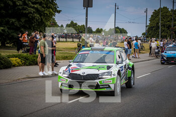 2021-07-01 - 02 MIKKELSEN Andreas (NOR), FLOENE Ola (NOR), TOKSPORT WRT, ¦koda Fabia Evo, during the 2021 FIA ERC Rally Liepaja, 2nd round of the 2021 FIA European Rally Championship, from July 1 to 3, 2021 in in Liepaja, Latvia - Photo Grégory Lenormand / DPPI - 2021 FIA ERC RALLY LIEPAJA, 2ND ROUND OF THE 2021 FIA EUROPEAN RALLY CHAMPIONSHIP - RALLY - MOTORS