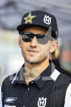 2021-07-01 - Benavides Luciano (arg), Rockstar Energy Husqvarna Factory Racing, Husqvarna 450 Rally Factory Replica, portrait during the Silk Way Rally 2021's Administrative and Technical scrutineering in Omsk, Russia from June 30 to July 1, 2021 - Photo Julien Delfosse / DPPI - SILK WAY RALLY 2021 - RALLY - MOTORS