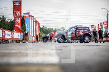2021-07-01 - during the Silk Way Rally 2021's Administrative and Technical scrutineering in Omsk, Russia from June 30 to July 1, 2021 - Photo Frédéric Le Floc'h / DPPI - SILK WAY RALLY 2021 - RALLY - MOTORS