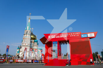 2021-07-01 - The Dormition Cathedral during the Silk Way Rally 2021's start podium ceremony in Omsk, Russia on July 1, 2021 - Photo Frédéric Le Floc'h / DPPI - SILK WAY RALLY 2021 - RALLY - MOTORS
