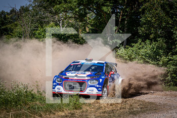 2021-07-02 - 07 BONATO Yoann (FRA) , BOULLOUD Benjamin (FRA), CHL SPORT AUTO, Citroen C3, action during the 2021 FIA ERC Rally Liepaja, 2nd round of the 2021 FIA European Rally Championship, from July 1 to 3, 2021 in in Liepaja, Latvia - Photo Alexandre Guillaumot / DPPI - 2021 FIA ERC RALLY LIEPAJA, 2ND ROUND OF THE 2021 FIA EUROPEAN RALLY CHAMPIONSHIP - RALLY - MOTORS
