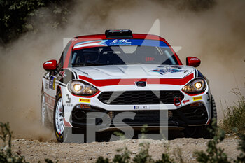 2021-07-02 - 40 RADA Martin (CZE), JUGAS Jaroslav (CZE), Abarth 124 rally, action during the 2021 FIA ERC Rally Liepaja, 2nd round of the 2021 FIA European Rally Championship, from July 1 to 3, 2021 in in Liepaja, Latvia - Photo Grégory Lenormand / DPPI - 2021 FIA ERC RALLY LIEPAJA, 2ND ROUND OF THE 2021 FIA EUROPEAN RALLY CHAMPIONSHIP - RALLY - MOTORS