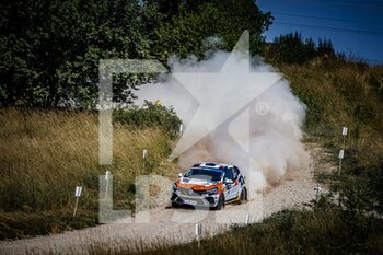 2021-07-02 - 49 FRANCESCHI Jean-Baptiste (FRA), GORGUILO Anthony (FRA), TOKSPORT WRT, Renault Clio, action during the 2021 FIA ERC Rally Liepaja, 2nd round of the 2021 FIA European Rally Championship, from July 1 to 3, 2021 in in Liepaja, Latvia - Photo Grégory Lenormand / DPPI - 2021 FIA ERC RALLY LIEPAJA, 2ND ROUND OF THE 2021 FIA EUROPEAN RALLY CHAMPIONSHIP - RALLY - MOTORS