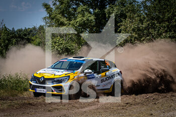 2021-07-02 - 56 SORIA Paulo (ARG), DER OHANNESIAN (ARG), Paulo SORIA, Renault Clio, action during the 2021 FIA ERC Rally Liepaja, 2nd round of the 2021 FIA European Rally Championship, from July 1 to 3, 2021 in in Liepaja, Latvia - Photo Alexandre Guillaumot / DPPI - 2021 FIA ERC RALLY LIEPAJA, 2ND ROUND OF THE 2021 FIA EUROPEAN RALLY CHAMPIONSHIP - RALLY - MOTORS