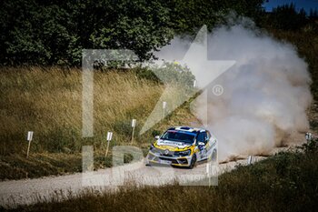 2021-07-02 - 56 SORIA Paulo (ARG), DER OHANNESIAN (ARG), Paulo SORIA, Renault Clio, action during the 2021 FIA ERC Rally Liepaja, 2nd round of the 2021 FIA European Rally Championship, from July 1 to 3, 2021 in in Liepaja, Latvia - Photo Grégory Lenormand / DPPI - 2021 FIA ERC RALLY LIEPAJA, 2ND ROUND OF THE 2021 FIA EUROPEAN RALLY CHAMPIONSHIP - RALLY - MOTORS