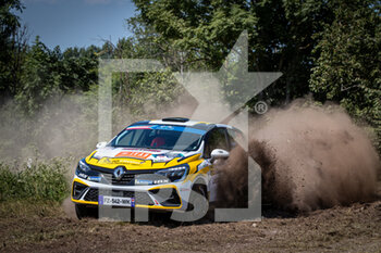 2021-07-02 - 59 MABELLINI Andrea (ITA), LENZI Virginia (ITA), NORTHON RACING, Renault Clio, action during the 2021 FIA ERC Rally Liepaja, 2nd round of the 2021 FIA European Rally Championship, from July 1 to 3, 2021 in in Liepaja, Latvia - Photo Alexandre Guillaumot / DPPI - 2021 FIA ERC RALLY LIEPAJA, 2ND ROUND OF THE 2021 FIA EUROPEAN RALLY CHAMPIONSHIP - RALLY - MOTORS