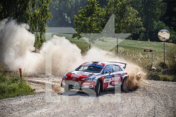 2021-07-02 - 10 BREEN Craig (IRL), NAGLE Paul (IRL), TEAM MRF TYRES, Hyundai i20, action during the 2021 FIA ERC Rally Liepaja, 2nd round of the 2021 FIA European Rally Championship, from July 1 to 3, 2021 in in Liepaja, Latvia - Photo Grégory Lenormand / DPPI - 2021 FIA ERC RALLY LIEPAJA, 2ND ROUND OF THE 2021 FIA EUROPEAN RALLY CHAMPIONSHIP - RALLY - MOTORS