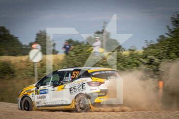 2021-07-02 - 57 ROSSI Ghjuvanni (FRA), VOLPEI Baptiste (FRA), Ghjuvanni ROSSI, Renault Clio, action during the 2021 FIA ERC Rally Liepaja, 2nd round of the 2021 FIA European Rally Championship, from July 1 to 3, 2021 in in Liepaja, Latvia - Photo Alexandre Guillaumot / DPPI - 2021 FIA ERC RALLY LIEPAJA, 2ND ROUND OF THE 2021 FIA EUROPEAN RALLY CHAMPIONSHIP - RALLY - MOTORS