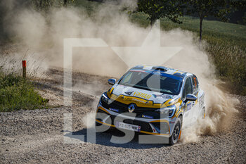 2021-07-02 - 57 ROSSI Ghjuvanni (FRA), VOLPEI Baptiste (FRA), Ghjuvanni ROSSI, Renault Clio, action during the 2021 FIA ERC Rally Liepaja, 2nd round of the 2021 FIA European Rally Championship, from July 1 to 3, 2021 in in Liepaja, Latvia - Photo Grégory Lenormand / DPPI - 2021 FIA ERC RALLY LIEPAJA, 2ND ROUND OF THE 2021 FIA EUROPEAN RALLY CHAMPIONSHIP - RALLY - MOTORS