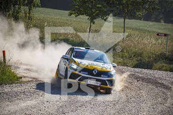 2021-07-02 - 58 BERGOUNHE Bastien (FRA), DESCHARNE Mathieu (FRA), Bastien BERGOUNHE, Renault Clio, action during the 2021 FIA ERC Rally Liepaja, 2nd round of the 2021 FIA European Rally Championship, from July 1 to 3, 2021 in in Liepaja, Latvia - Photo Grégory Lenormand / DPPI - 2021 FIA ERC RALLY LIEPAJA, 2ND ROUND OF THE 2021 FIA EUROPEAN RALLY CHAMPIONSHIP - RALLY - MOTORS