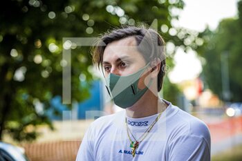 2021-07-02 - MABELLINI Andrea (ITA), LENZI Virginia (ITA), NORTHON RACING, Renault Clio, portrait during the 2021 FIA ERC Rally Liepaja, 2nd round of the 2021 FIA European Rally Championship, from July 1 to 3, 2021 in in Liepaja, Latvia - Photo Grégory Lenormand / DPPI - 2021 FIA ERC RALLY LIEPAJA, 2ND ROUND OF THE 2021 FIA EUROPEAN RALLY CHAMPIONSHIP - RALLY - MOTORS
