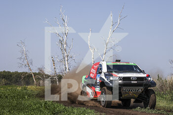 2021-07-02 - 200 Al-Rajhi Yazeed (sau), Orr Michael (gbr), Overdrive Racing, Toyota Hilux, action during the Silk Way Rally 2021's 1st stage between Omsk and Novosibirsk, in Russia on July 02, 2021 - Photo Julien Delfosse / DPPI - SILK WAY RALLY 2021'S 1ST STAGE BETWEEN OMSK AND NOVOSIBIRSK - RALLY - MOTORS