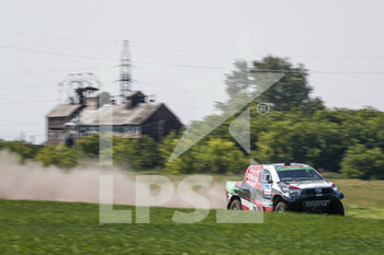 2021-07-02 - 200 Al-Rajhi Yazeed (sau), Orr Michael (gbr), Overdrive Racing, Toyota Hilux, action during the Silk Way Rally 2021's 1st stage between Omsk and Novosibirsk, in Russia on July 02, 2021 - Photo Frédéric Le Floc'h / DPPI - SILK WAY RALLY 2021'S 1ST STAGE BETWEEN OMSK AND NOVOSIBIRSK - RALLY - MOTORS