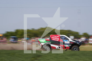 2021-07-02 - 200 Al-Rajhi Yazeed (sau), Orr Michael (gbr), Overdrive Racing, Toyota Hilux, action during the Silk Way Rally 2021's 1st stage between Omsk and Novosibirsk, in Russia on July 02, 2021 - Photo Frédéric Le Floc'h / DPPI - SILK WAY RALLY 2021'S 1ST STAGE BETWEEN OMSK AND NOVOSIBIRSK - RALLY - MOTORS