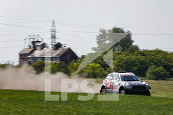 2021-07-02 - 203 Krotov Denis (rus), Zhiltsov Konstantin (rus), MSK Rally Team, Mini John Cooper Works Rally, action during the Silk Way Rally 2021's 1st stage between Omsk and Novosibirsk, in Russia on July 02, 2021 - Photo Frédéric Le Floc'h / DPPI - SILK WAY RALLY 2021'S 1ST STAGE BETWEEN OMSK AND NOVOSIBIRSK - RALLY - MOTORS