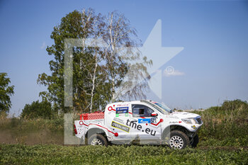 2021-07-02 - 521 Zajac Magdalena (pol), Czachor Jacek (pol), Over Limit, Toyota Landcruiser, action during the Silk Way Rally 2021's 1st stage between Omsk and Novosibirsk, in Russia on July 02, 2021 - Photo Julien Delfosse / DPPI - SILK WAY RALLY 2021'S 1ST STAGE BETWEEN OMSK AND NOVOSIBIRSK - RALLY - MOTORS