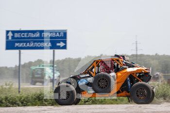 2021-07-02 - 409 Enkhbat Orgil (mng), Buyantsogt Temen (mng), Team Mongolia Number One, BRP Can-Am Maverick, action during the Silk Way Rally 2021's 1st stage between Omsk and Novosibirsk, in Russia on July 02, 2021 - Photo Frédéric Le Floc'h / DPPI - SILK WAY RALLY 2021'S 1ST STAGE BETWEEN OMSK AND NOVOSIBIRSK - RALLY - MOTORS