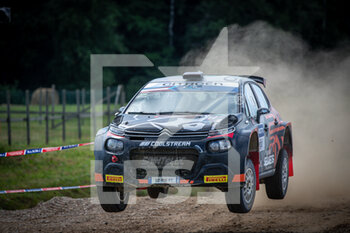 2021-07-03 - 01 LUKYANUK Alexey (RUS), EREMEEV (RUS), SAINTELOC JUNIOR TEAM, citroen C3, action during the 2021 FIA ERC Rally Liepaja, 2nd round of the 2021 FIA European Rally Championship, from July 1 to 3, 2021 in in Liepaja, Latvia - Photo Alexandre Guillaumot / DPPI - 2021 FIA ERC RALLY LIEPAJA, 2ND ROUND OF THE 2021 FIA EUROPEAN RALLY CHAMPIONSHIP - RALLY - MOTORS