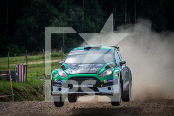 2021-07-03 - 27 MITCHELL Jason (IRL), WARD Peter (GBR), Jason MITCHELL, Ford Fiesta, action during the 2021 FIA ERC Rally Liepaja, 2nd round of the 2021 FIA European Rally Championship, from July 1 to 3, 2021 in in Liepaja, Latvia - Photo Alexandre Guillaumot / DPPI - 2021 FIA ERC RALLY LIEPAJA, 2ND ROUND OF THE 2021 FIA EUROPEAN RALLY CHAMPIONSHIP - RALLY - MOTORS