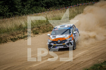 2021-07-03 - 49 FRANCESCHI Jean-Baptiste (FRA), GORGUILO Anthony (FRA), TOKSPORT WRT, Renault Clio, action during the 2021 FIA ERC Rally Liepaja, 2nd round of the 2021 FIA European Rally Championship, from July 1 to 3, 2021 in in Liepaja, Latvia - Photo Grégory Lenormand / DPPI - 2021 FIA ERC RALLY LIEPAJA, 2ND ROUND OF THE 2021 FIA EUROPEAN RALLY CHAMPIONSHIP - RALLY - MOTORS