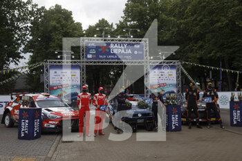 2021-07-03 - during the 2021 FIA ERC Rally Liepaja, 2nd round of the 2021 FIA European Rally Championship, from July 1 to 3, 2021 in in Liepaja, Latvia - Photo Grégory Lenormand / DPPI - 2021 FIA ERC RALLY LIEPAJA, 2ND ROUND OF THE 2021 FIA EUROPEAN RALLY CHAMPIONSHIP - RALLY - MOTORS