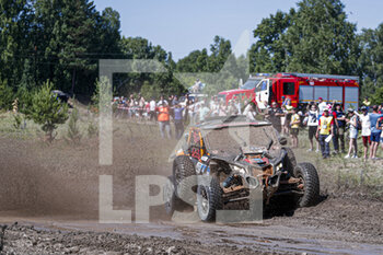 2021-07-03 - 409 Enkhbat Orgil (mng), Buyantsogt Temen (mng), Team Mongolia Number One, BRP Can-Am Maverick, action during the Silk Way Rally 2021's 2nd stage between Novosibirsk and Gorno-Altaysk, in Russia on July 03, 2021 - Photo Frédéric Le Floc'h / DPPI - SILK WAY RALLY 2021'S 2ND STAGE BETWEEN NOVOSIBIRSK AND GORNO-ALTAYSK - RALLY - MOTORS