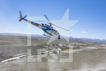 2021-07-04 - Helicopter TV during the Silk Way Rally 2021's 3rd stage between Gorno-Altaysk, in Russia, and Ölgii, in Mongolia on July 04, 2021 - Photo Frédéric Le Floc'h / DPPI - SILK WAY RALLY 2021'S 3RD STAGE BETWEEN GORNO-ALTAYSK, IN RUSSIA, AND ÖLGII, IN MONGOLIA - RALLY - MOTORS