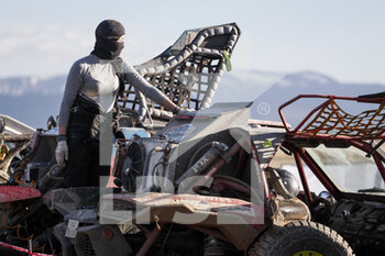 2021-07-04 - Byambasuren Bat-Undral (mng), Team Mongolia Number One, BRP Can-Am Maverick X3, portrait during the Silk Way Rally 2021's 3rd stage around Gorno-Altaysk, in Russia, on July 05, 2021 - Photo Frédéric Le Floc'h / DPPI - SILK WAY RALLY 2021'S 3RD STAGE BETWEEN GORNO-ALTAYSK, IN RUSSIA, AND ÖLGII, IN MONGOLIA - RALLY - MOTORS
