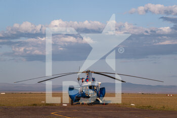 2021-07-04 - Russian Helicopter during the Silk Way Rally 2021's 3rd stage around Gorno-Altaysk, in Russia, on July 05, 2021 - Photo Frédéric Le Floc'h / DPPI - SILK WAY RALLY 2021'S 3RD STAGE BETWEEN GORNO-ALTAYSK, IN RUSSIA, AND ÖLGII, IN MONGOLIA - RALLY - MOTORS