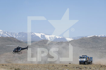 2021-07-04 - 507 Karginov Andrey (rus), Mokeev Andrey (rus), Malkov Sergei (rus), Kamaz-Master Team, Kamaz 43509, action during the Silk Way Rally 2021's 3rd stage around Gorno-Altaysk, in Russia, on July 05, 2021 - Photo Frédéric Le Floc'h / DPPI - SILK WAY RALLY 2021'S 3RD STAGE BETWEEN GORNO-ALTAYSK, IN RUSSIA, AND ÖLGII, IN MONGOLIA - RALLY - MOTORS