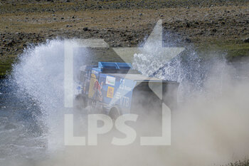 2021-07-04 - 507 Karginov Andrey (rus), Mokeev Andrey (rus), Malkov Sergei (rus), Kamaz-Master Team, Kamaz 43509, action during the Silk Way Rally 2021's 3rd stage around Gorno-Altaysk, in Russia, on July 05, 2021 - Photo Frédéric Le Floc'h / DPPI - SILK WAY RALLY 2021'S 3RD STAGE BETWEEN GORNO-ALTAYSK, IN RUSSIA, AND ÖLGII, IN MONGOLIA - RALLY - MOTORS