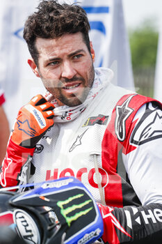 2021-07-06 - Caimi Franco (arg), Hero Motorsport Team Rally, Hero Rally 450 Beta, portrait during the Silk Way Rally 2021's 5th stage around Gorno-Altaysk, in Russia on July 06, 2021 - Photo Frédéric Le Floc'h / DPPI - SILK WAY RALLY 2021'S 5TH STAGE AROUND GORNO-ALTAYSK - RALLY - MOTORS