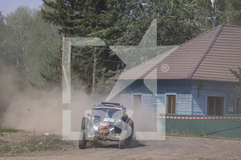 2021-07-06 - 409 Enkhbat Orgil (mng), Buyantsogt Temen (mng), Team Mongolia Number One, BRP Can-Am Maverick, action during the Silk Way Rally 2021's 5th stage around Gorno-Altaysk, in Russia on July 06, 2021 - Photo Julien Delfosse / DPPI - SILK WAY RALLY 2021'S 5TH STAGE AROUND GORNO-ALTAYSK - RALLY - MOTORS